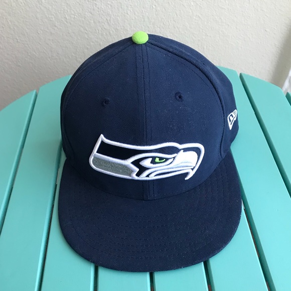 New Era Seattle Seahawks Fitted Hat - Picture 1 of 3